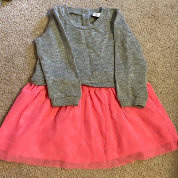 Like NEW Tucker+Tate Dress and Sweater 12m - Picture 2 of 6
